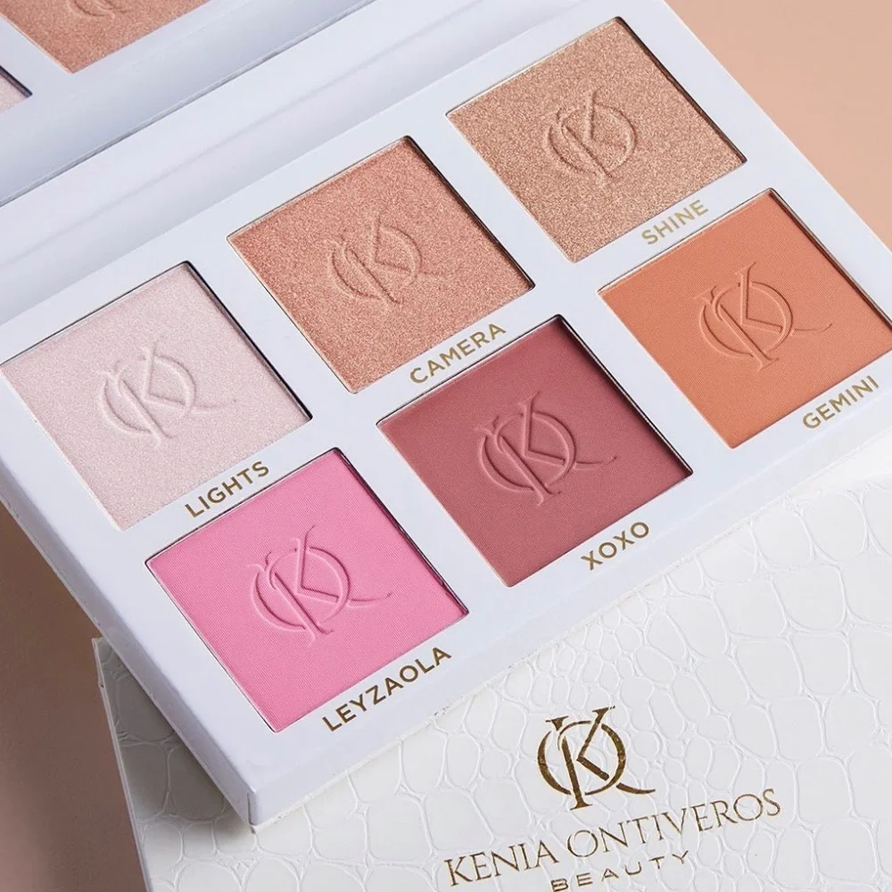 🌸 KENIA ONTIVEROS BEAUTY BLUSH AND SHINE KIT